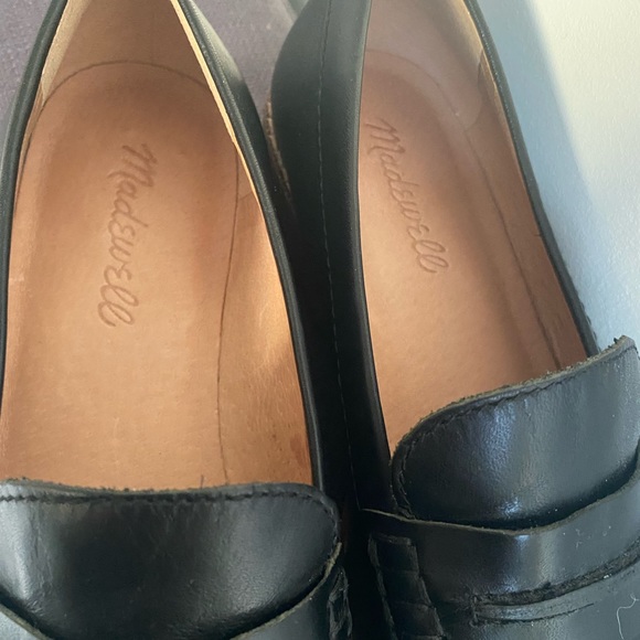 Madewell Black Leather Loafers - Picture 4 of 16